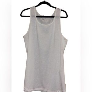 White Sleeveless Men’s Tank Top